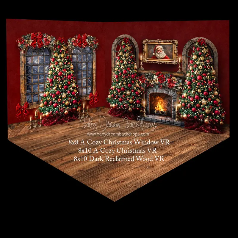 A Cozy Christmas Fabric Room 1
