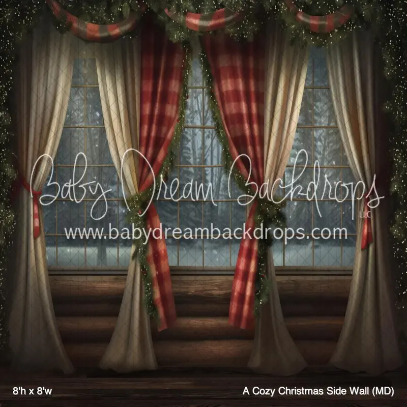 A Cozy Christmas Side Wall (Md) 1