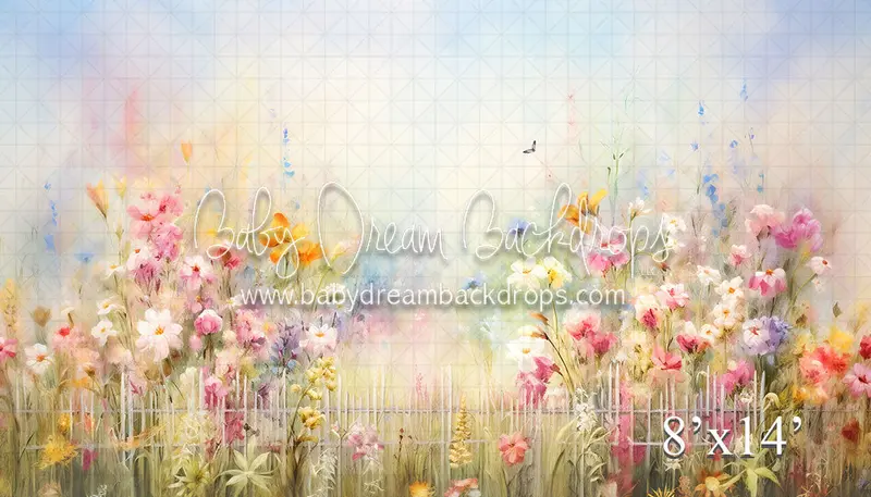 A Field of Joy Scenic Background