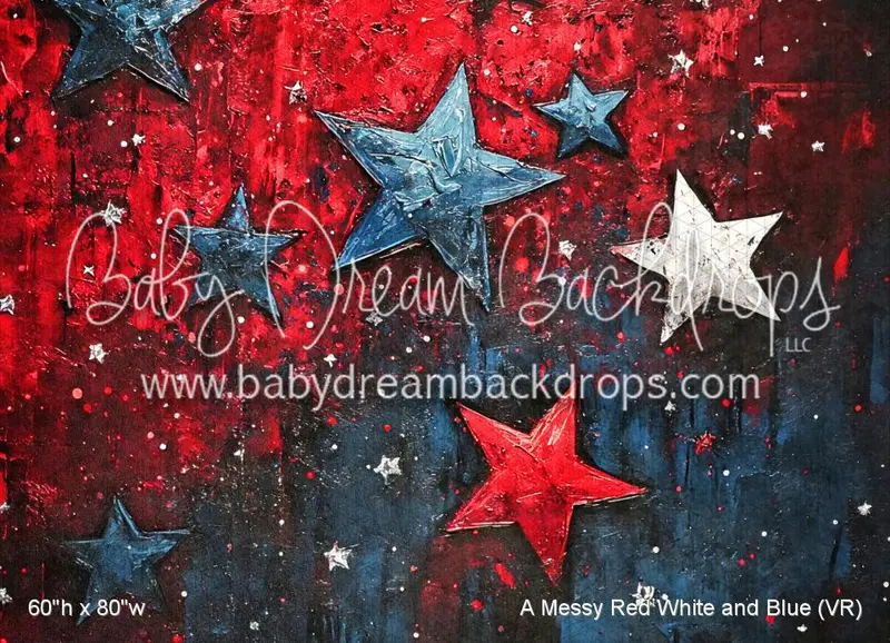 A Messy Red White And Blue (Vr) 1