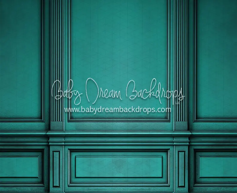 Aged Aqua Wall (Ja) 1