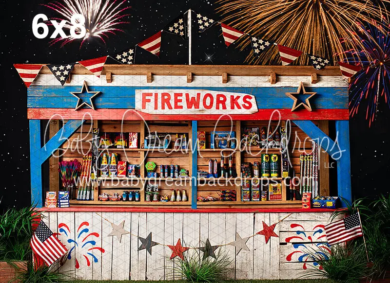 American Fireworks Nighttime 1