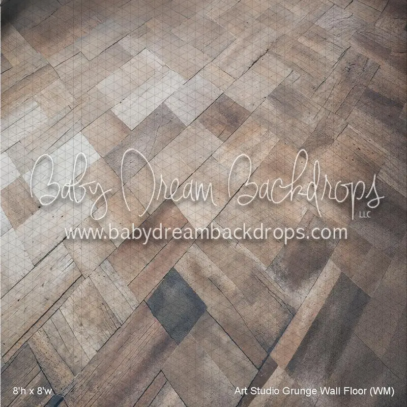 Art Studio Grunge Wall Floor (Wm) 1
