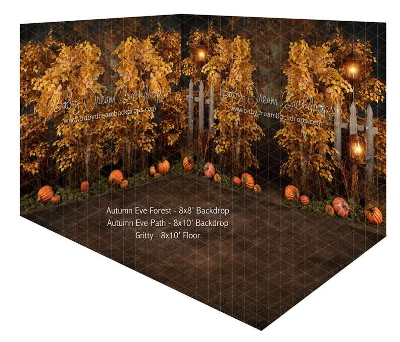 Autumn Eve Forest And Autumn Eve Path Room 1