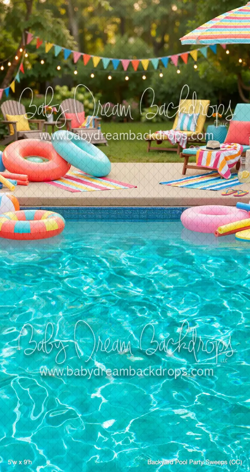 Backyard Pool Party Sweeps (Cc) 1