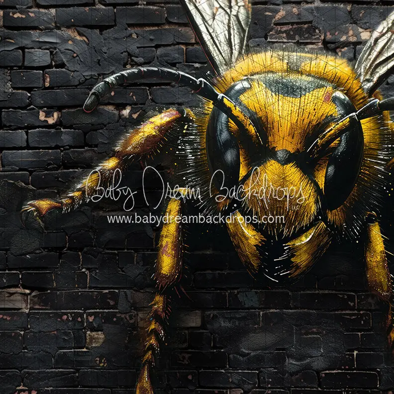 Brick Mascot Toy: Bumblebee Design (Japanese Style)