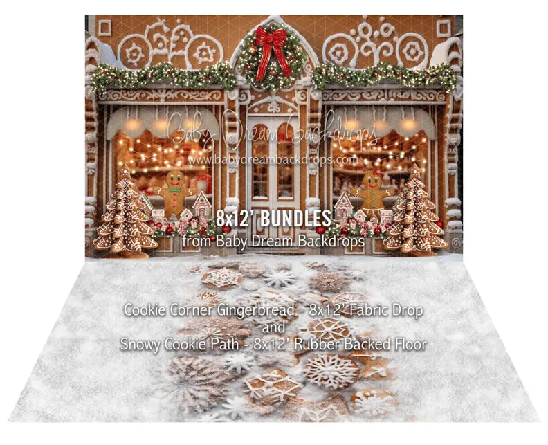 Bundle Cookie Corner Gingerbread + Snowy Cookie Path 1