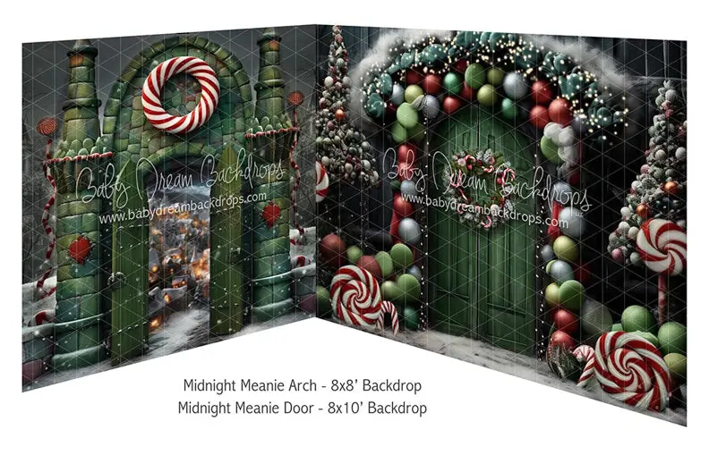 Bundle Midnight Meanie Arch + Midnight Meanie Door 1