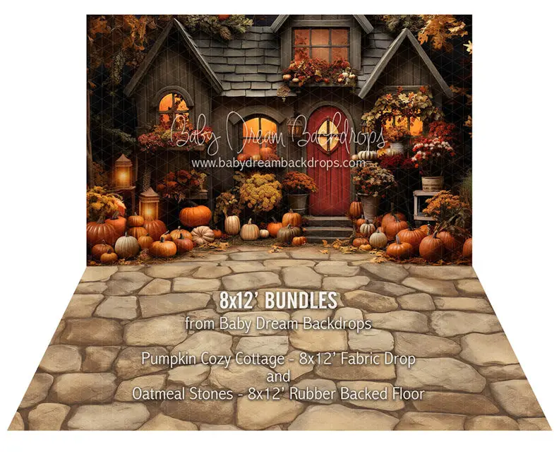 Bundle Pumpkin Cozy Cottage + Oatmeal Stones 1