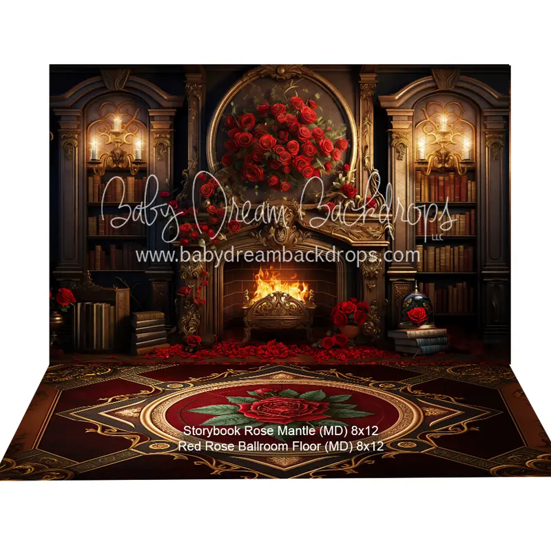 Bundle Storybook Rose Mantle + Red Rose Ballroom Floor 1