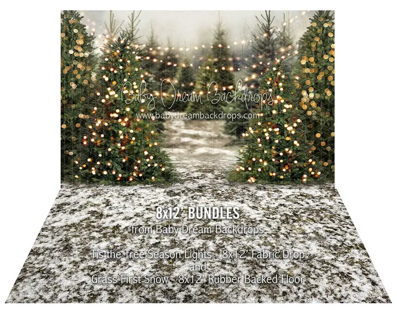 Bundle Tis The Tree Season Lights + Grass First Snow 1
