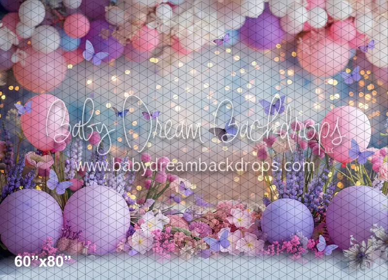 Butterflies And Flowers Birthday (Ym) 1