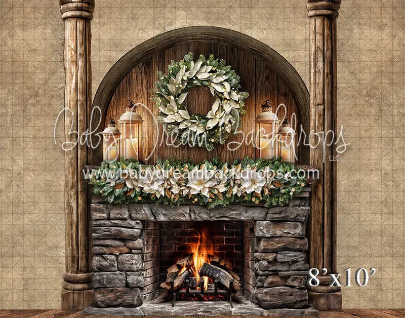 Christmas Arch Fireplace 24 (Vr) 1