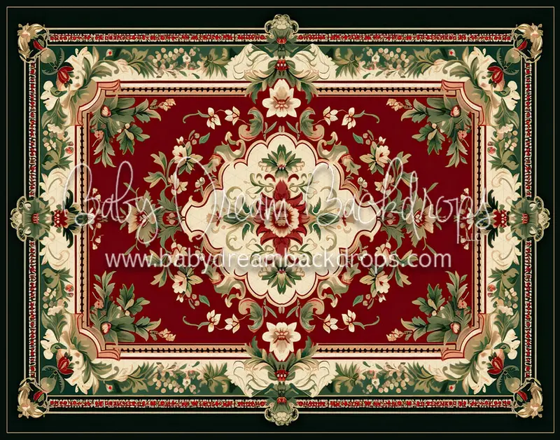 Christmas Rug (Black) Floor (Md) 1