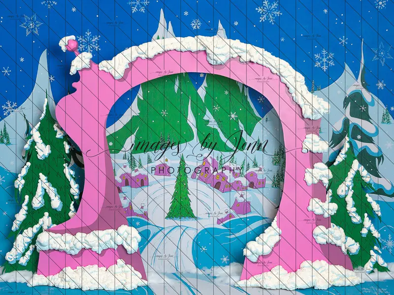 Christmasville With Arch 1