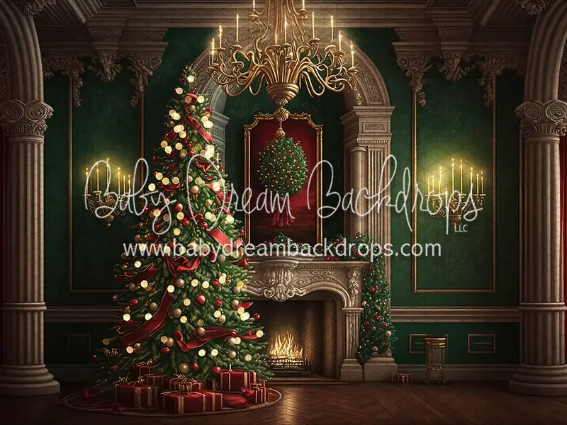 Classic Christmas Mantle (Bd) 1
