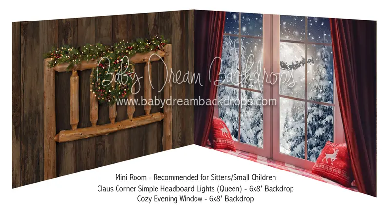 Claus Corner Simple Headboard Lights Queen And Cozy Evening Window 1