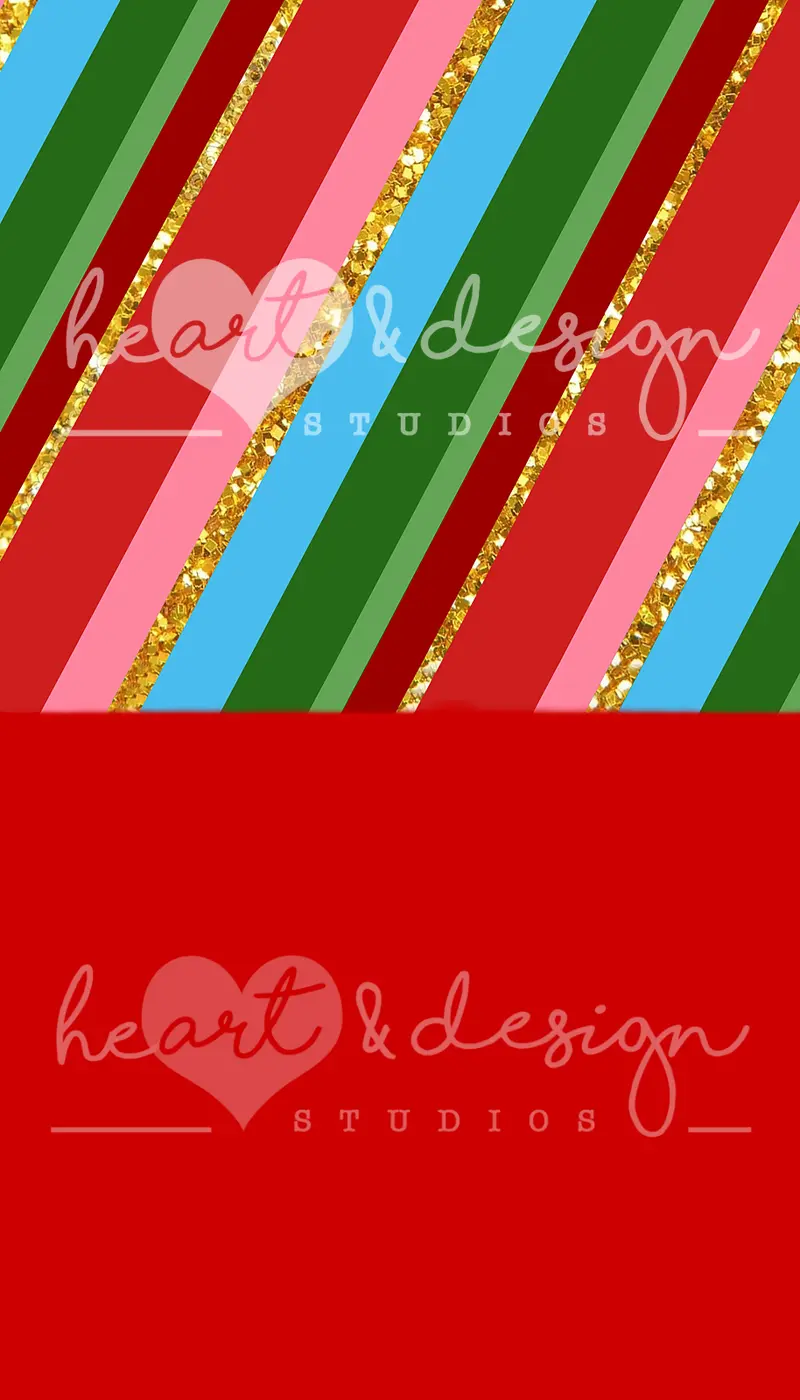 Colorful Christmas X Drop Sweeps 1