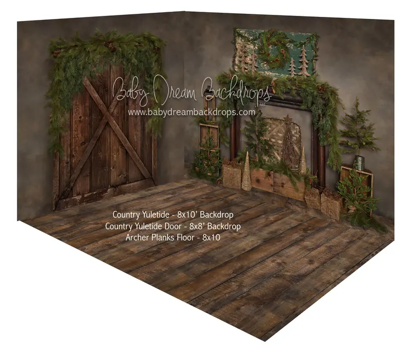 Country Yuletide And Country Yuletide Door Fabric Room 1