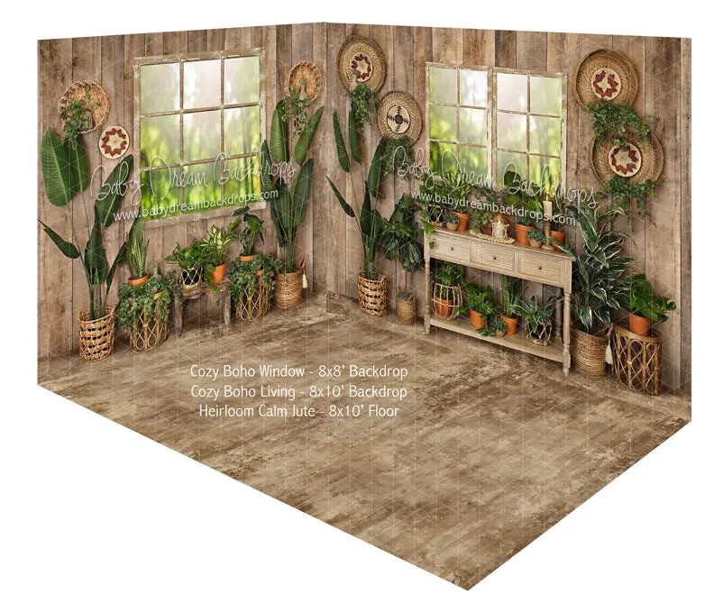 Cozy Boho Window And Living Heirloom Calm Jute Room 1