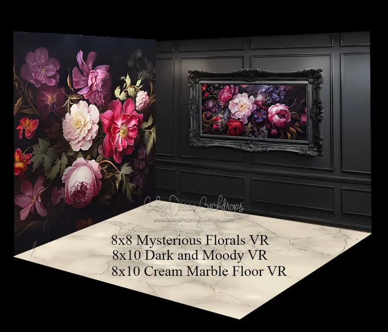 Dark And Moody Cream Marble Room 1