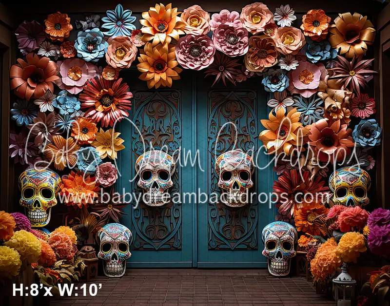 Dia De Los Muertos Porch (Bd) 1
