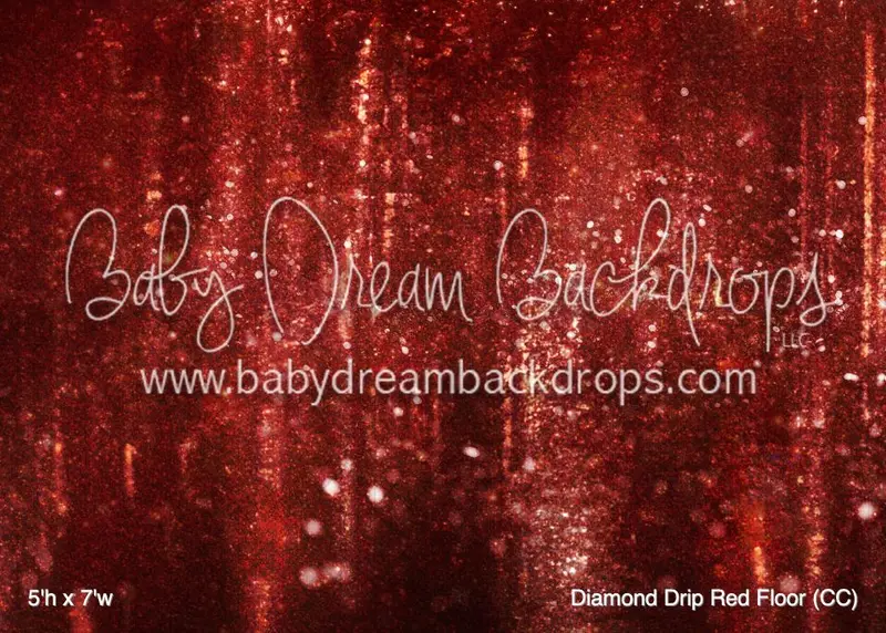Diamond Drip Red Floor (Cc) 1