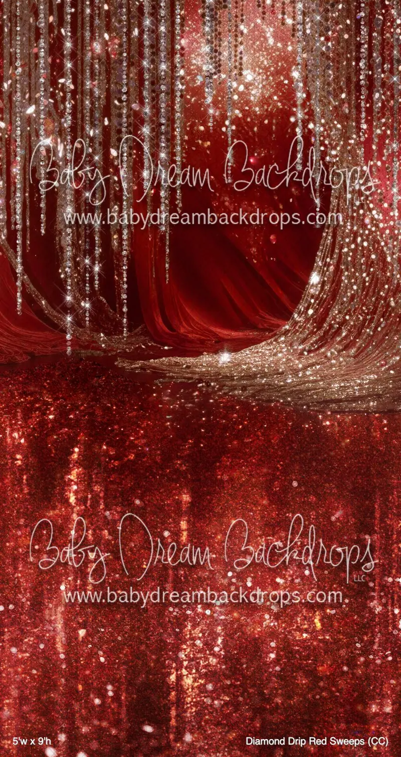 Diamond Drip Red Sweeps (Cc) 1