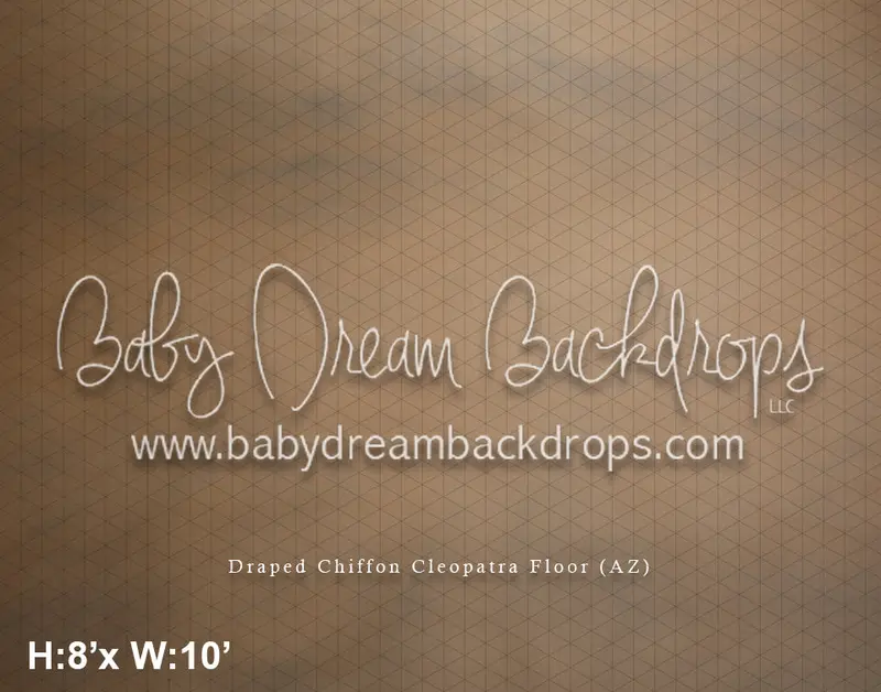 Draped Chiffon Cleopatra Floor (Az) 1