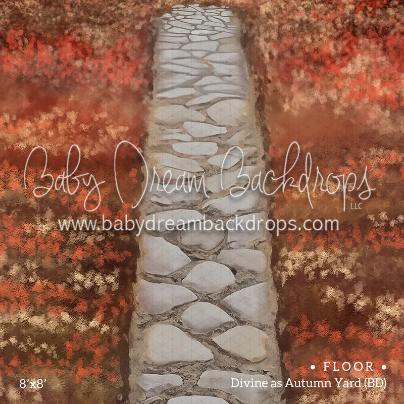Fabric Floor Divine As Autumn Yard (Bd) 1