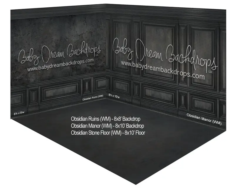 Fabric Room Obsidian Ruins + Obsidian Manor + Obsidian Stone Floor 1