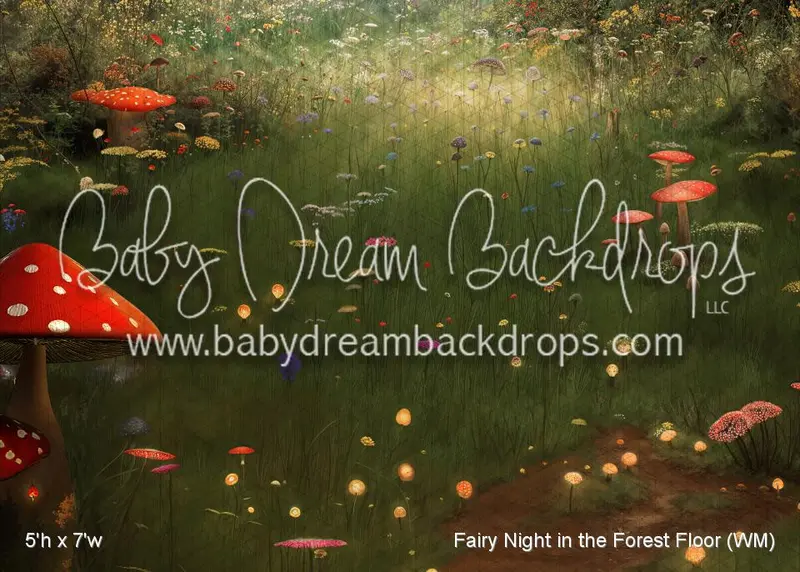 Fairy Night In The Forest Floor (Wm) 1