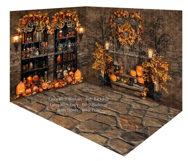 Fancy Witch Entry And Fancy Witch Windows Room 1