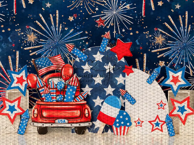 Fourth Of July Firework Truck (Je) 1