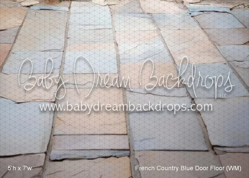 French Country Blue Door Floor (Wm) 1