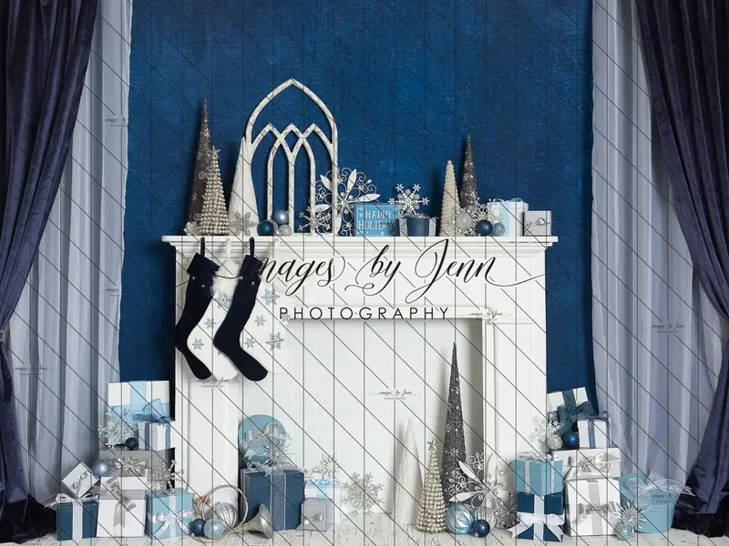 Gifts Of Blue Fireplace (Jg) 1