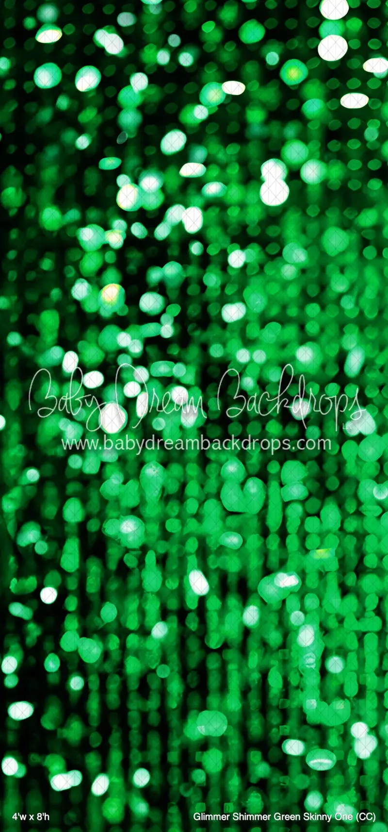 Glimmer Shimmer Green Skinny One (Cc) 1