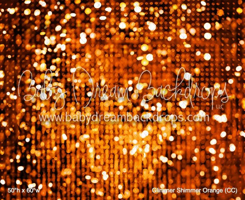Glimmer Shimmer Orange (Cc) 1