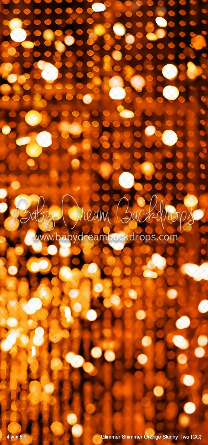 Glimmer Shimmer Orange Skinny Two (Cc) 1