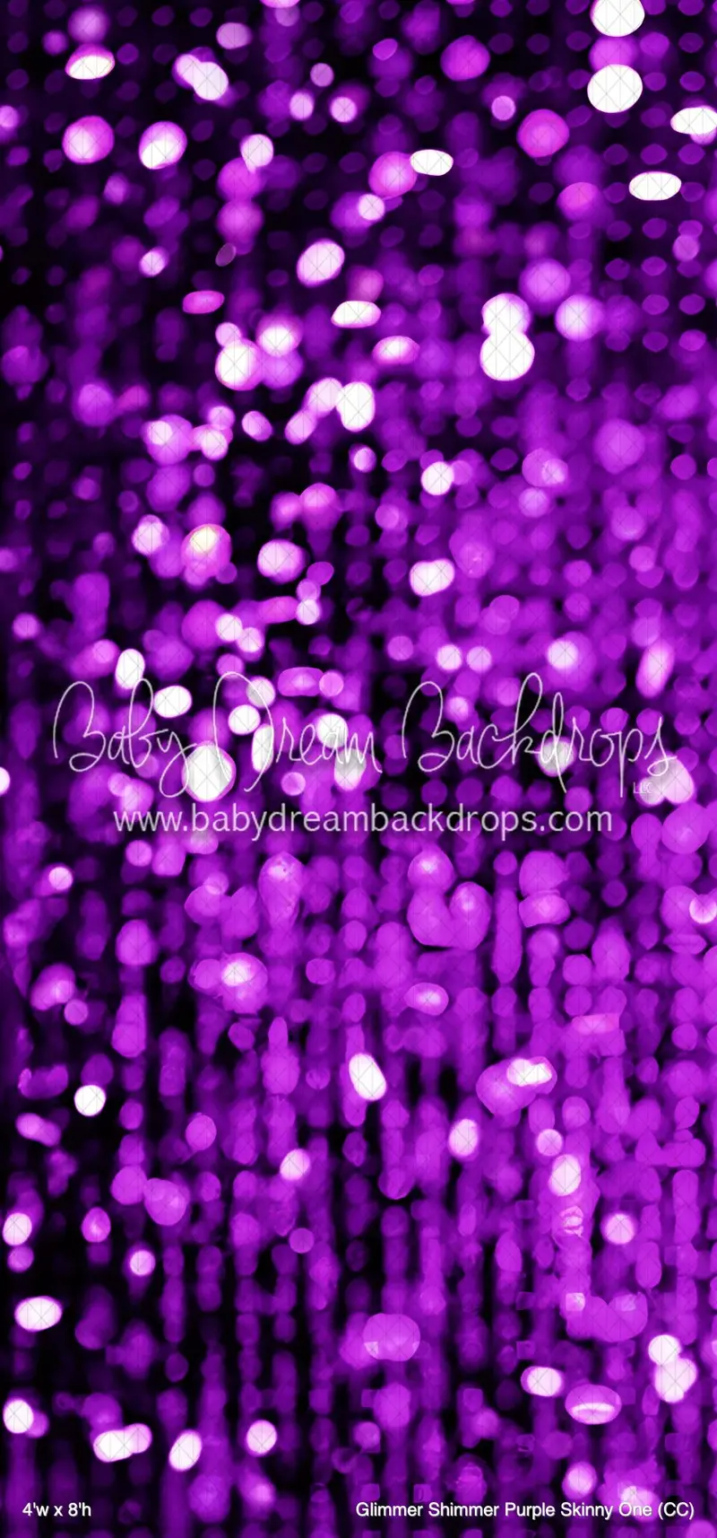 Glimmer Shimmer Purple Skinny One (Cc) 1