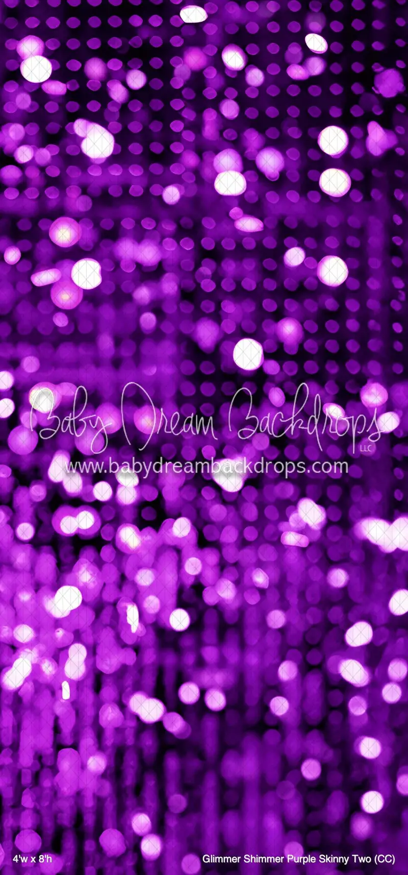 Glimmer Shimmer Purple Skinny Two (Cc) 1
