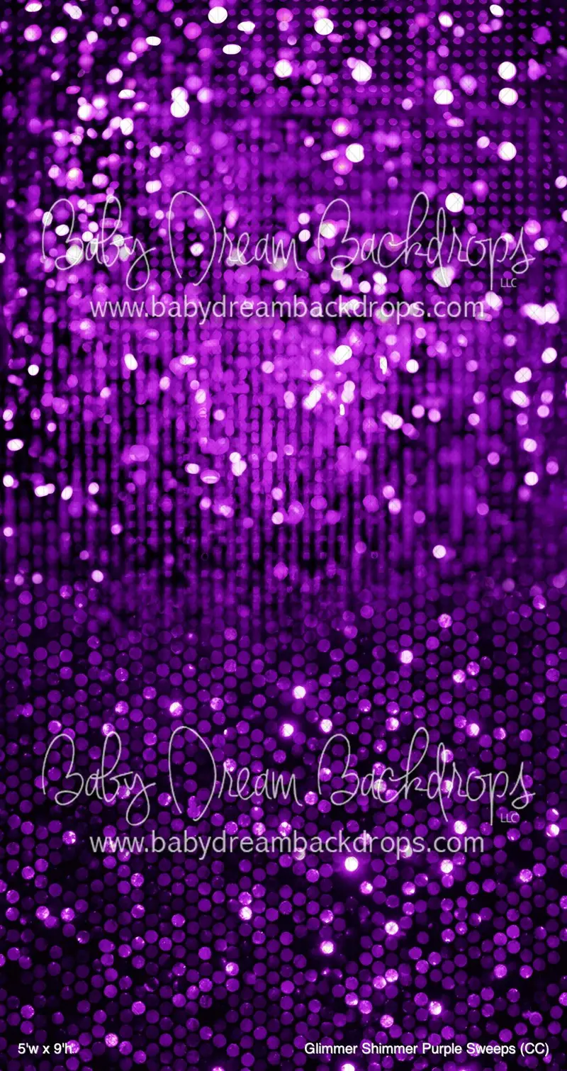 Glimmer Shimmer Purple Sweeps (Cc) 1