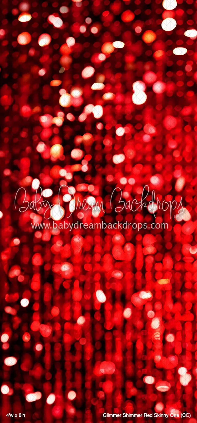 Glimmer Shimmer Red Skinny One (Cc) 1