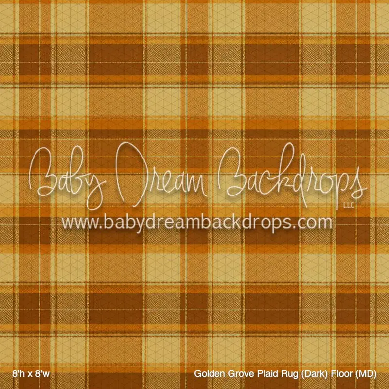 Golden Grove Plaid Rug (Dark) Floor (Md) 1