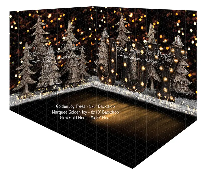 Golden Joy Trees Marquee Golden Joy Fabric Room 1