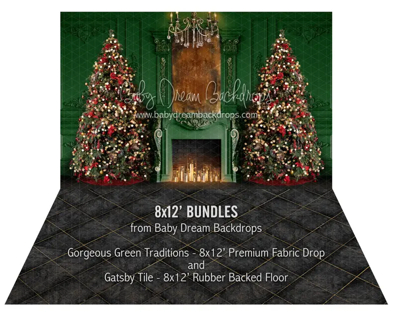 Gorgeous Green Traditions And Gatsby Tile Bundle 1