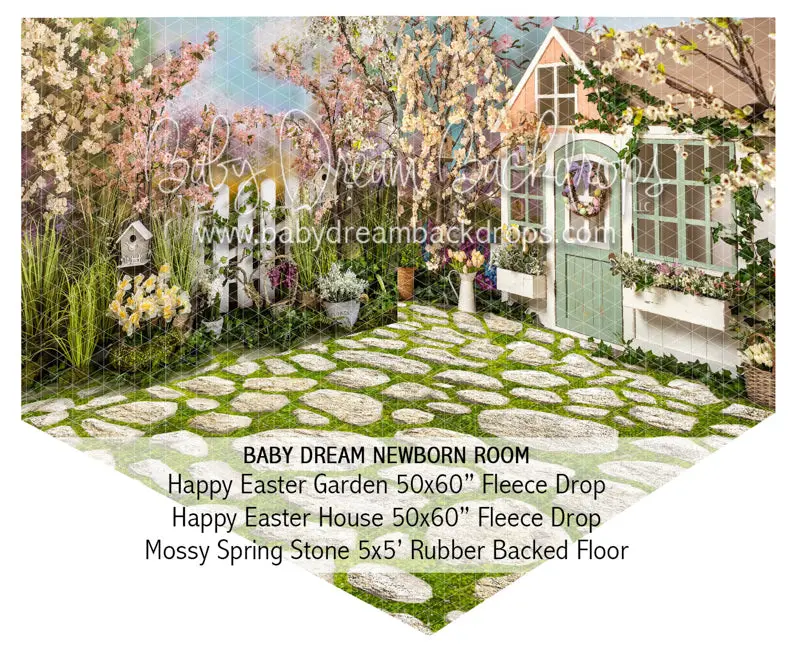 Happy Easter Garden And Happy Easter House Newborn Room 1