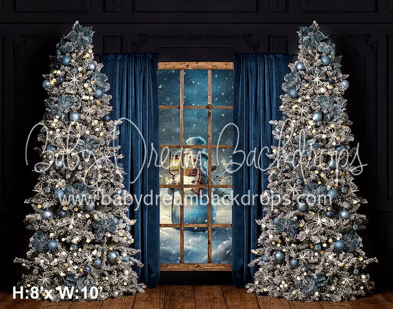 Happy Frosty Snowman Window (Vr) 1