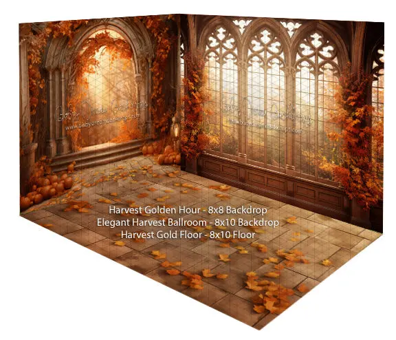 Harvest Golden Hour + Elegant Harvest Ballroom + Harvest Gold Floor 1