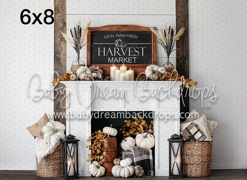 Harvest Market White Wall 1